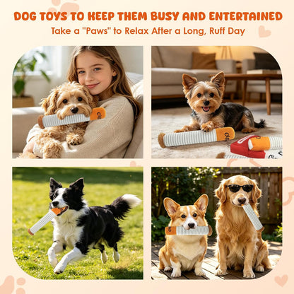 Funny Dog Toys for Small Medium Dogs, Squeaky Interactive Dog Toy