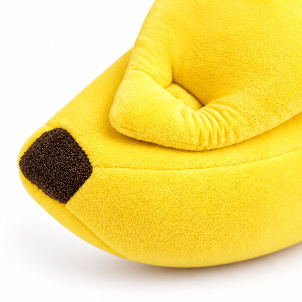Banana Cat Bed House Funny Cute Cozy Cat Mat Beds Warm Durable Portable Pet Basket Kennel Dog Cushion Cat Pet Supplies ﻿